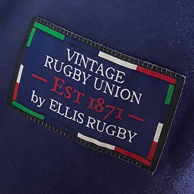 England Rugby 1871 T-shirt Navy Vintage Style - Image 6
