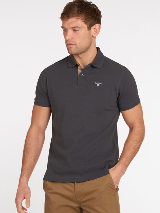 Barbour Tartan Pique Polo Shirt - Image 2