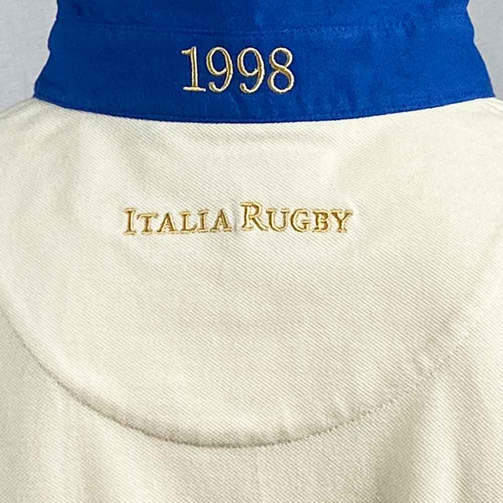 Italy Rugby Vintage Polo 1988 - Image 3