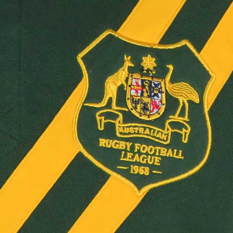 Australian Rugby League Shirt Polo Retro Kangaroo Style - Image 6