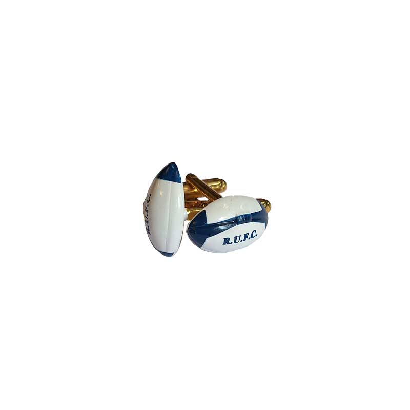 Manchetknopen_Rugby_Bal_Blauw