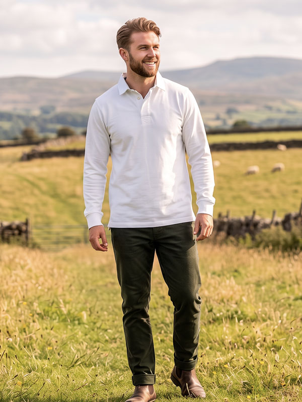 Rugby_Shirt_Duke_s_Forest_Plain_White_With_White_Collar_1 Rugby_Shirt_Duke_s_Forest_Plain_White_With_White_Collar_1