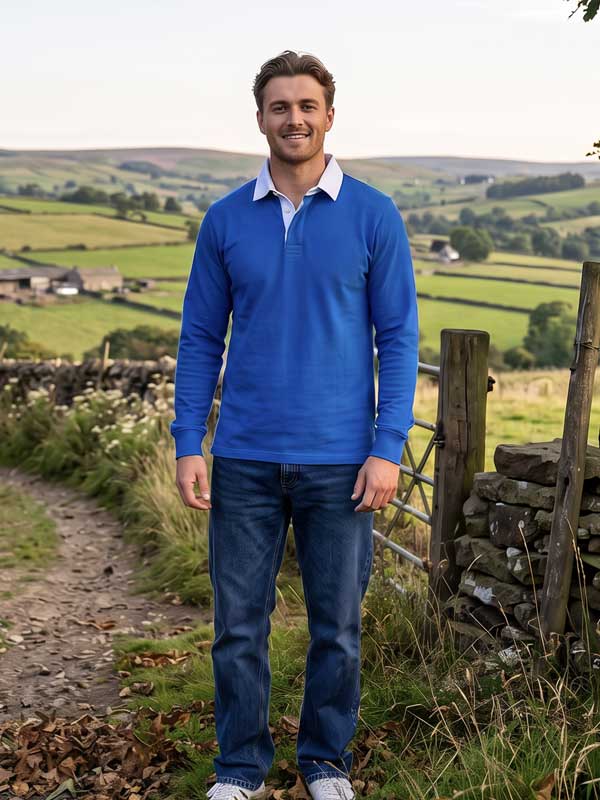 Rugby_Shirt_Duke_s_Forest_Plain_Blue_With_White_Collar_6 Rugby_Shirt_Duke_s_Forest_Plain_Blue_With_White_Collar_6