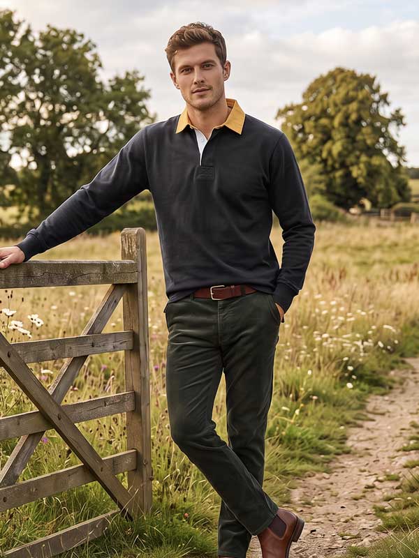 Rugby_Shirt_Duke_s_Forest_Plain_Black_With_Yellow_Collar_6 Rugby_Shirt_Duke_s_Forest_Plain_Black_With_Yellow_Collar_6