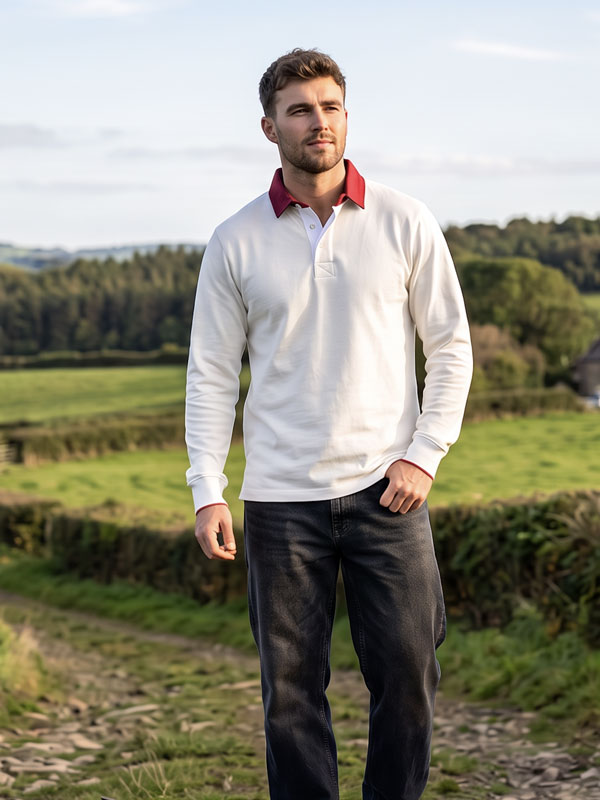 Rugby_Shirt_Duke_s_Forest_Plain_White_With_Red_Collar_6 Rugby_Shirt_Duke_s_Forest_Plain_White_With_Red_Collar_6